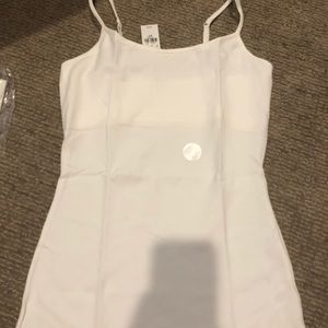 Express White Camisole with Shelf Bra size S NWT